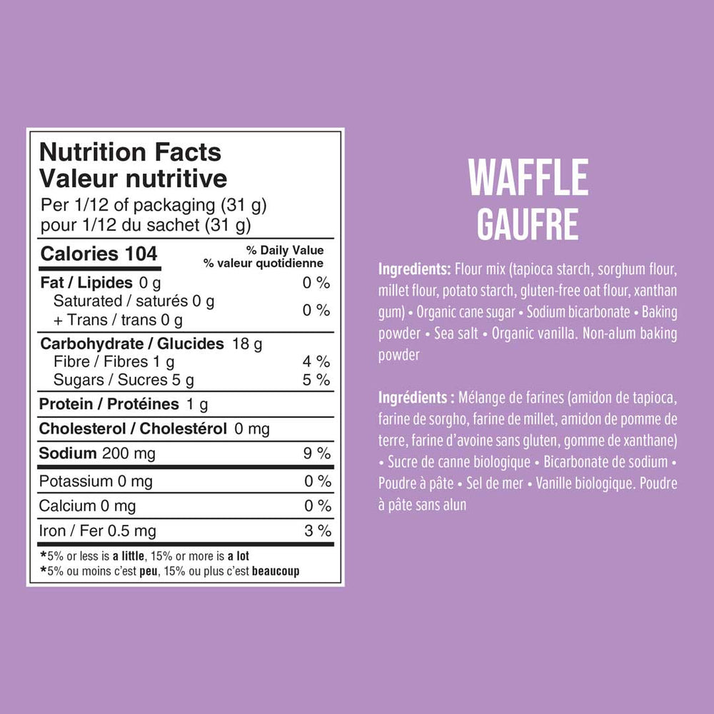 Gluten-Free Waffle Mix 375 g