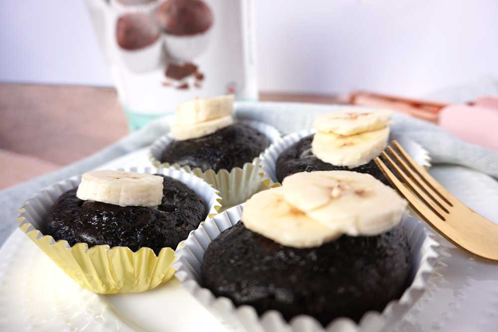 Chocolate banana muffin 🍌
