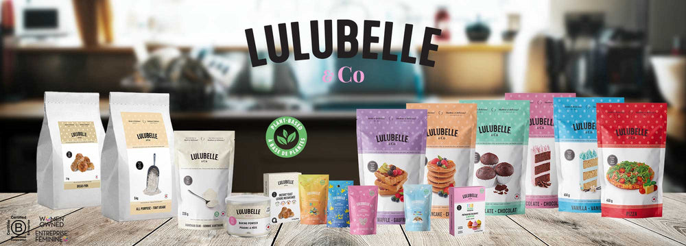 Découvrez les produits sans gluten et à base de plantes de Lulubelle & Co, entreprise fièrement québécoise