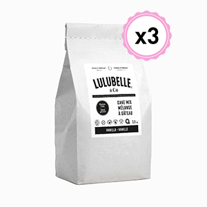 Mélange à gateau vanille sans gluten 3.5 kg (3 par caisse)