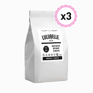 Mélange à muffin chocolat sans gluten 3.5 kg (3 par caisse)